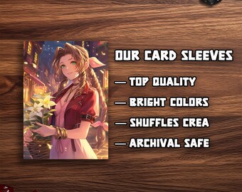 aerith card sleeves Buy Ultra Pro Magic: The Gathering: Apex Deck Protector Sleeves: FINAL  Universe TCG ordering can save you money MTG Card Sleeves, Aerith Art