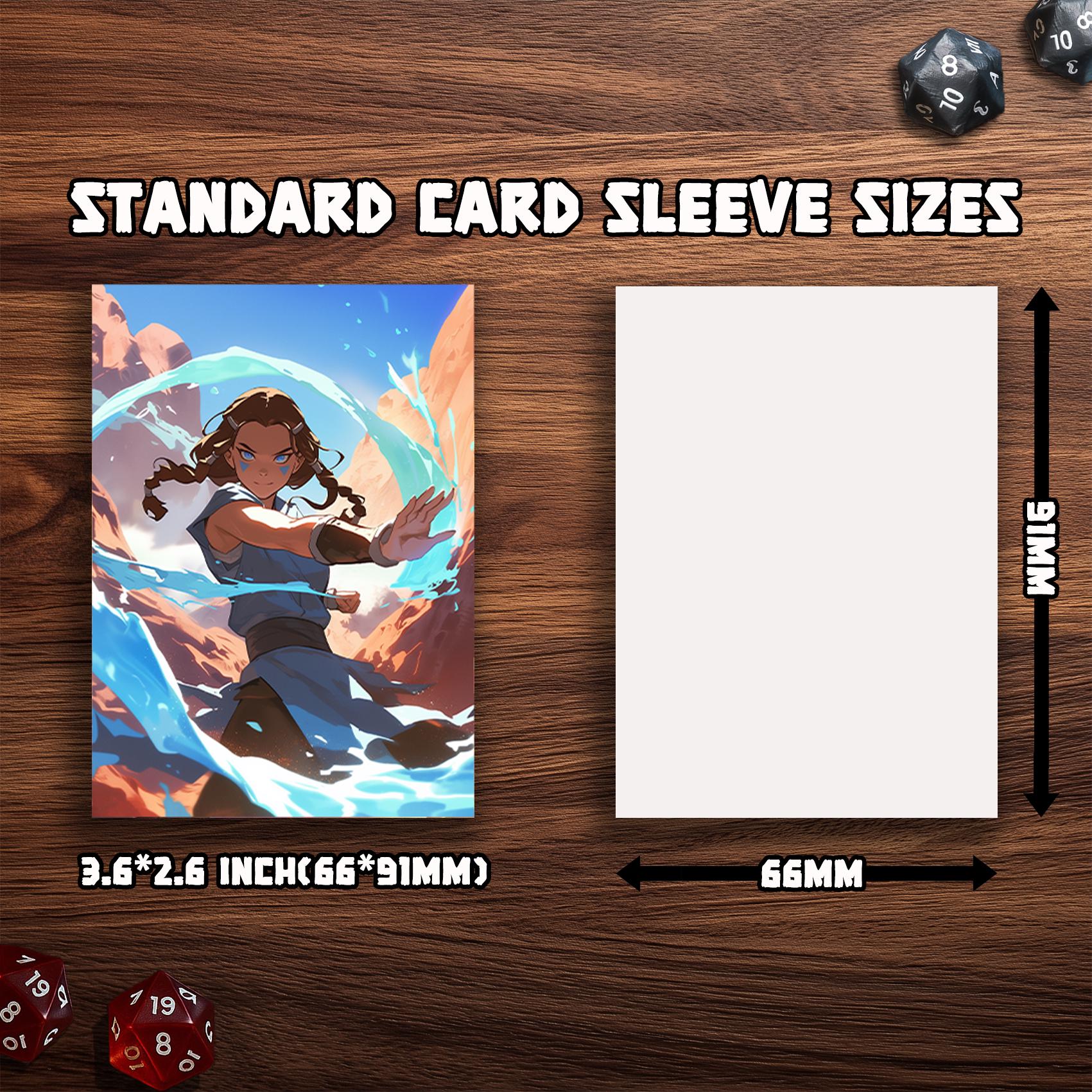 Katara Waterbending Card Sleeves: Standard TCG Size,3.6"x2.6" - Etsy Katara Waterbending Card Sleeves: Standard TCG Size,3.6"x2.6" - Etsy