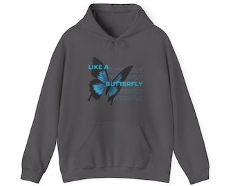 Like a Butterfly-hoody | Uniseks zware mix sweater | Op Bangtanië geïnspireerd ontwerp