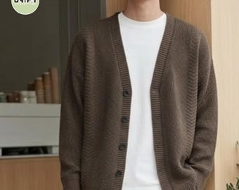 Vest met knopen | Top met lange mouwen | Casual minimalistische bovenkleding | Dagelijkse stijl