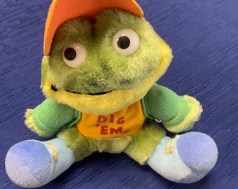 Dig'em Kellogg Honey Smacks Frog Mascot - 1980's - Etsy