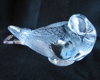 ラリック クリスタルLALIQUE CRYSTAL コックナン COQNAIN Rene Lalique Coq Nain, Crystal Rooster - DEKOLET