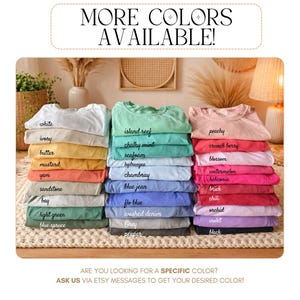 material details for comfort colors aunt shirt, soft cotton raccoon graphic tee, high quality fabric info