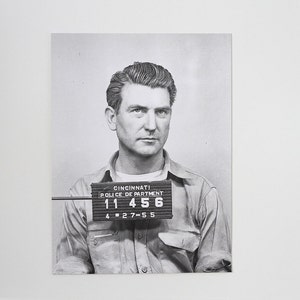 Mug Shot Screen Print Poster | Stu