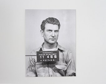 Mug Shot Screen Print Poster | Stu