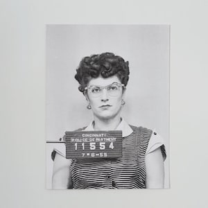 Screen Print of Mugshot | Lenore
