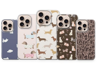 Dog Lover Phone Case Puppy Dog Cover for iPhone 17 Pro Max, 16e, 15, 14, 13 & Samsung S26 Ultra, S25 FE, A57, A56, Pixel 10, 9A
