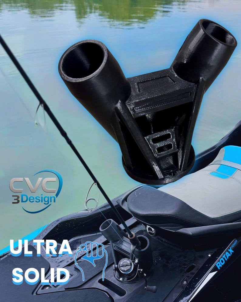 Porta caña de pescar para moto acuática Sea-Doo. imagen 1