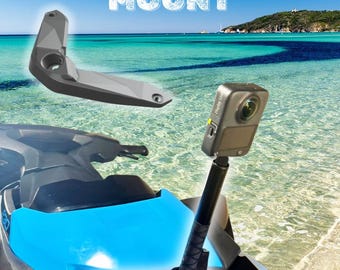 Jet Ski/Sea-Doo RXT/GTX/Wake Camera Mount – Front Mount for GoPro & Action Cam Pole – Ultra-Stable POV Mount