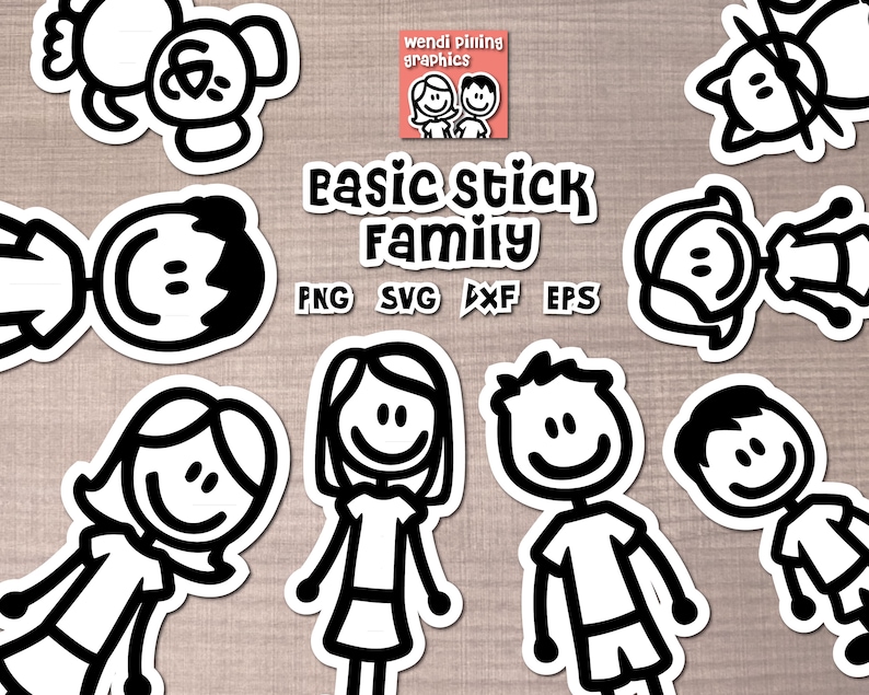 Free Free 85 Cricut Stick Family Svg Free SVG PNG EPS DXF File