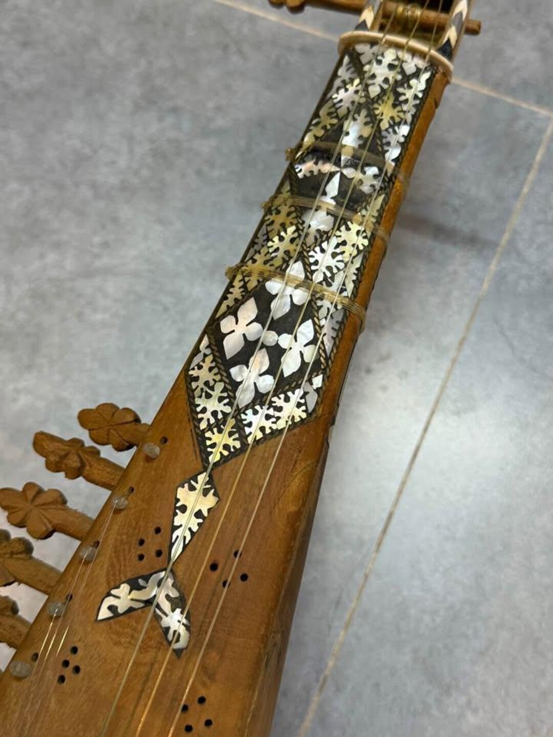 Handmade Mulberries Wood Rabab, Afghan Folk Musical Instrument ...