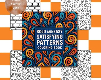 Satisfying Patterns Coloring Book
