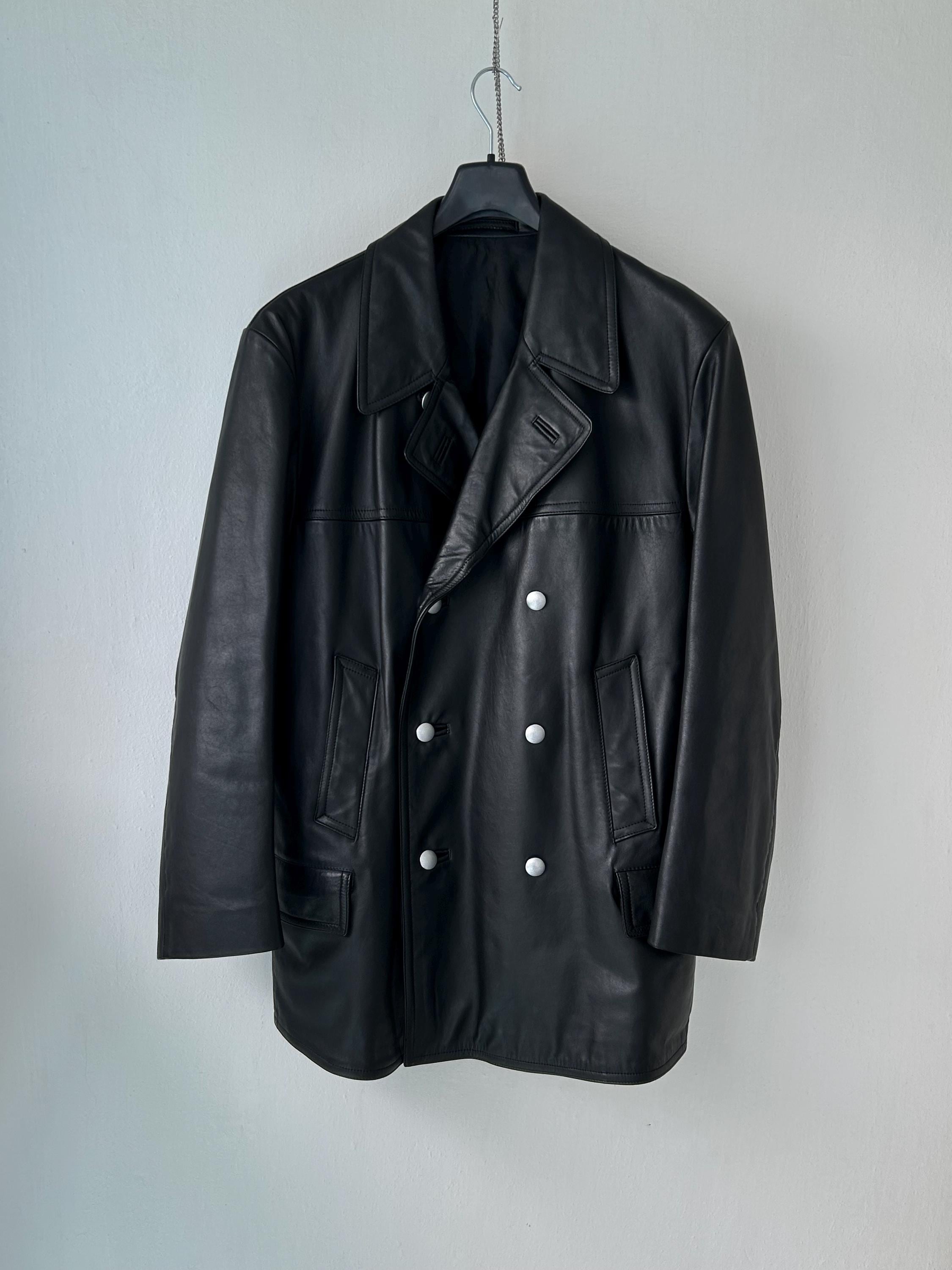 German Polizei Leather Jacket - Etsy UK