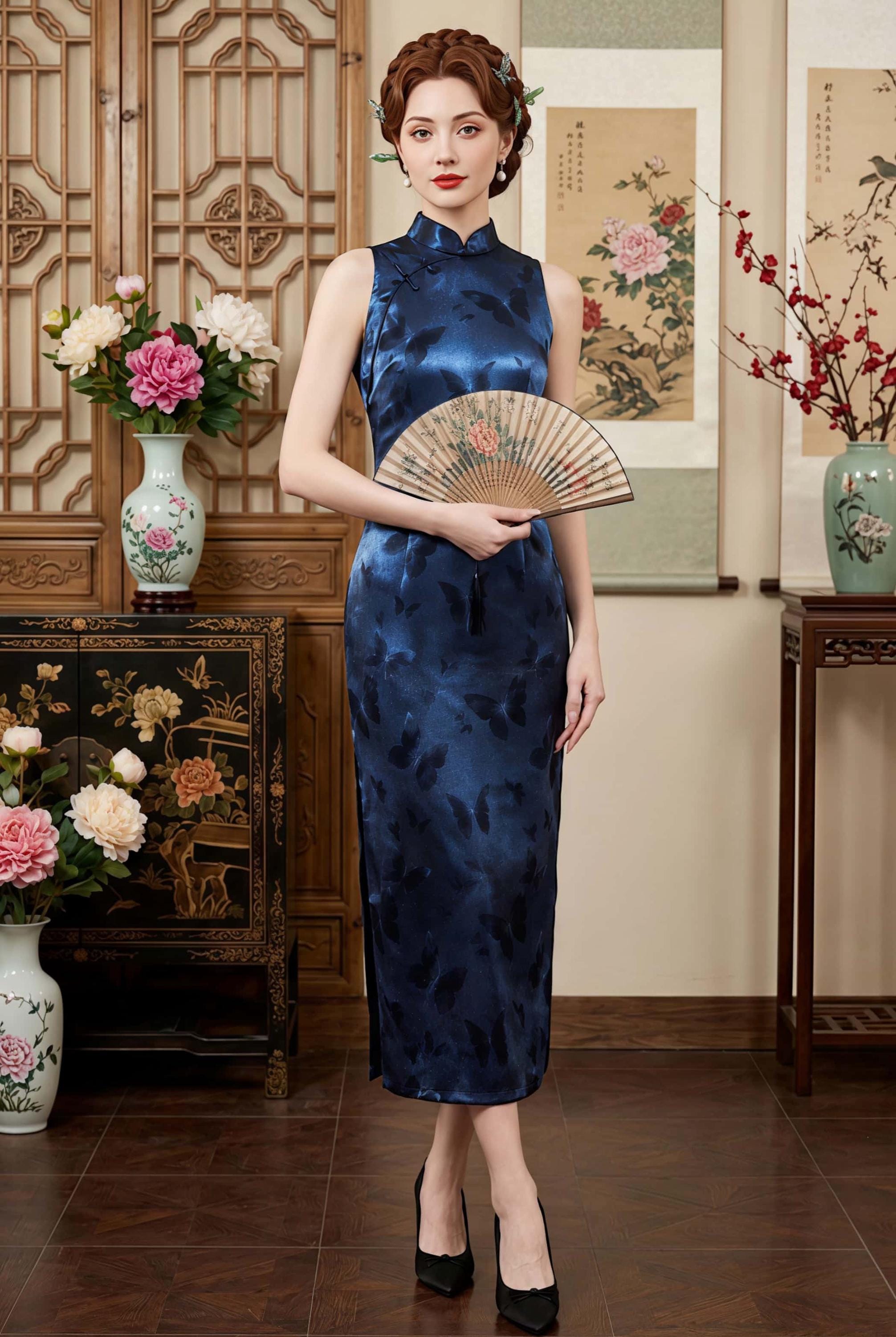 galaxy print formal dress Galaxy Print Dress – PAOM