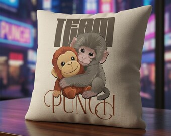Team Punch Design, Punch Monkey Cast Away DTF Transfer, Ready To Press Monkey Hug Design, Trending Punch Monkey Shirt Print 2026