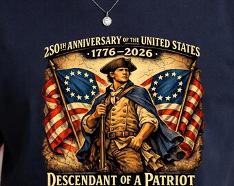 250th Anniversary USA Shirt, Personalized Patriotic Tee, 1776–2026 American Heritage CHU101