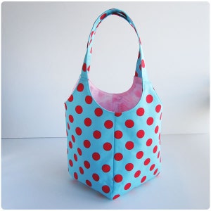 Patron de couture PDF - Sac à main fourre-tout quotidien - (téléchargeable)