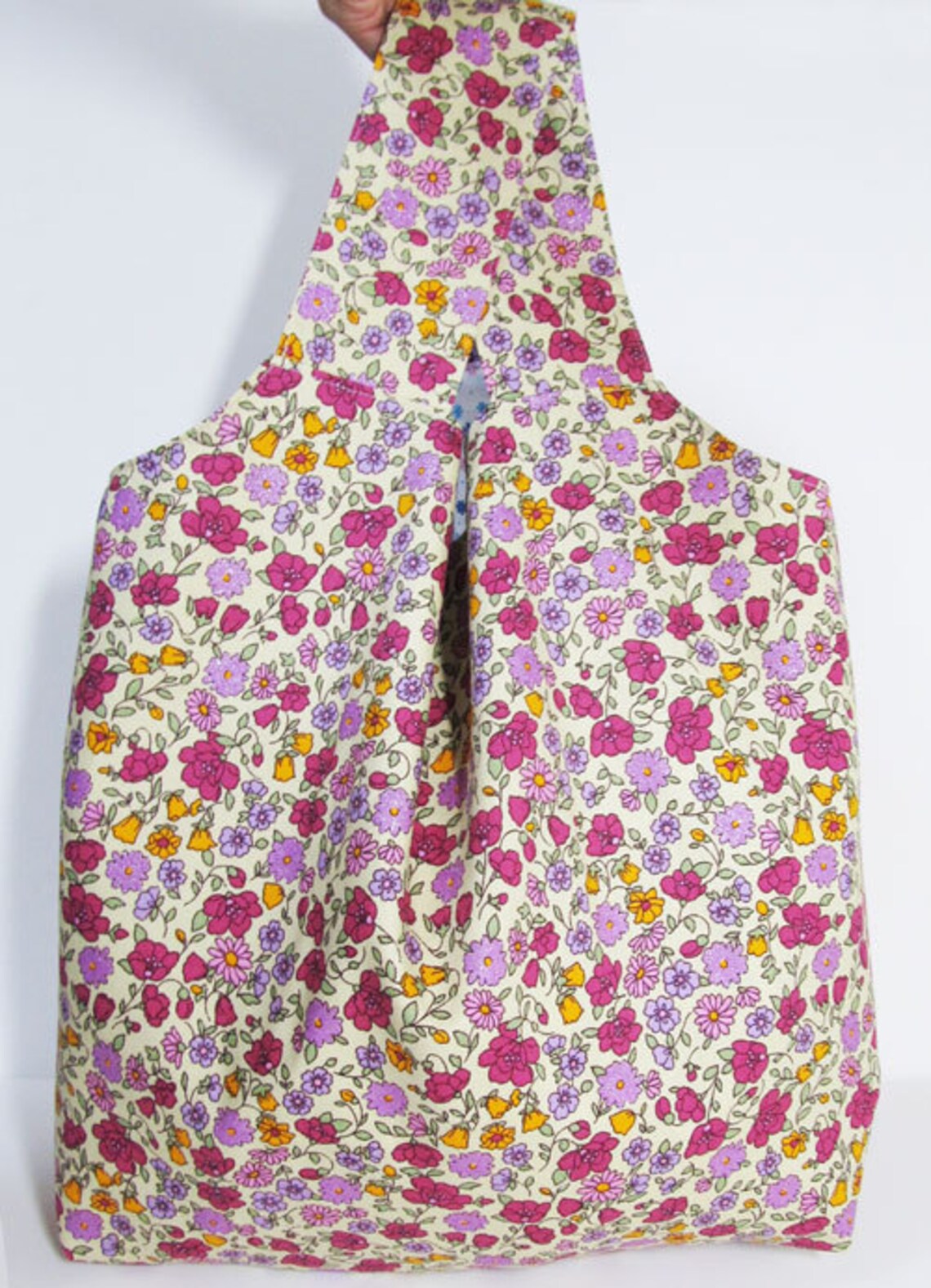 PDF Sewing Pattern Grocery Bag Downloadable Etsy