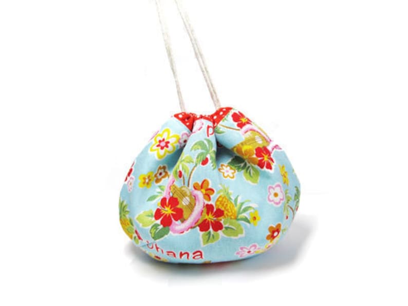 PDF Sewing Pattern Drawstring Pouch Downloadable image 2