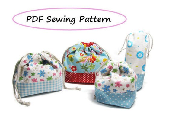 drawstring lunch bag