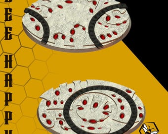 Resin Oval Base: Magic Crystal Scenery, Space Elves