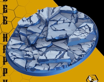 Alien Hive Bases - 25-170mm - for Tyranids & Genestealer Cults, Xenos Infestation, Warhammer 40k