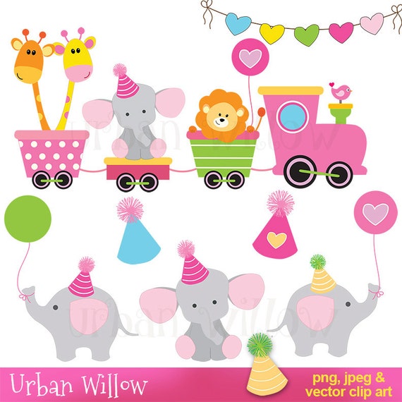 Digital Clip Art Cute Animals Clipart Train Baby Clipart Etsy Digital Clip Art Cute Animals Clipart Train Baby Clipart Etsy