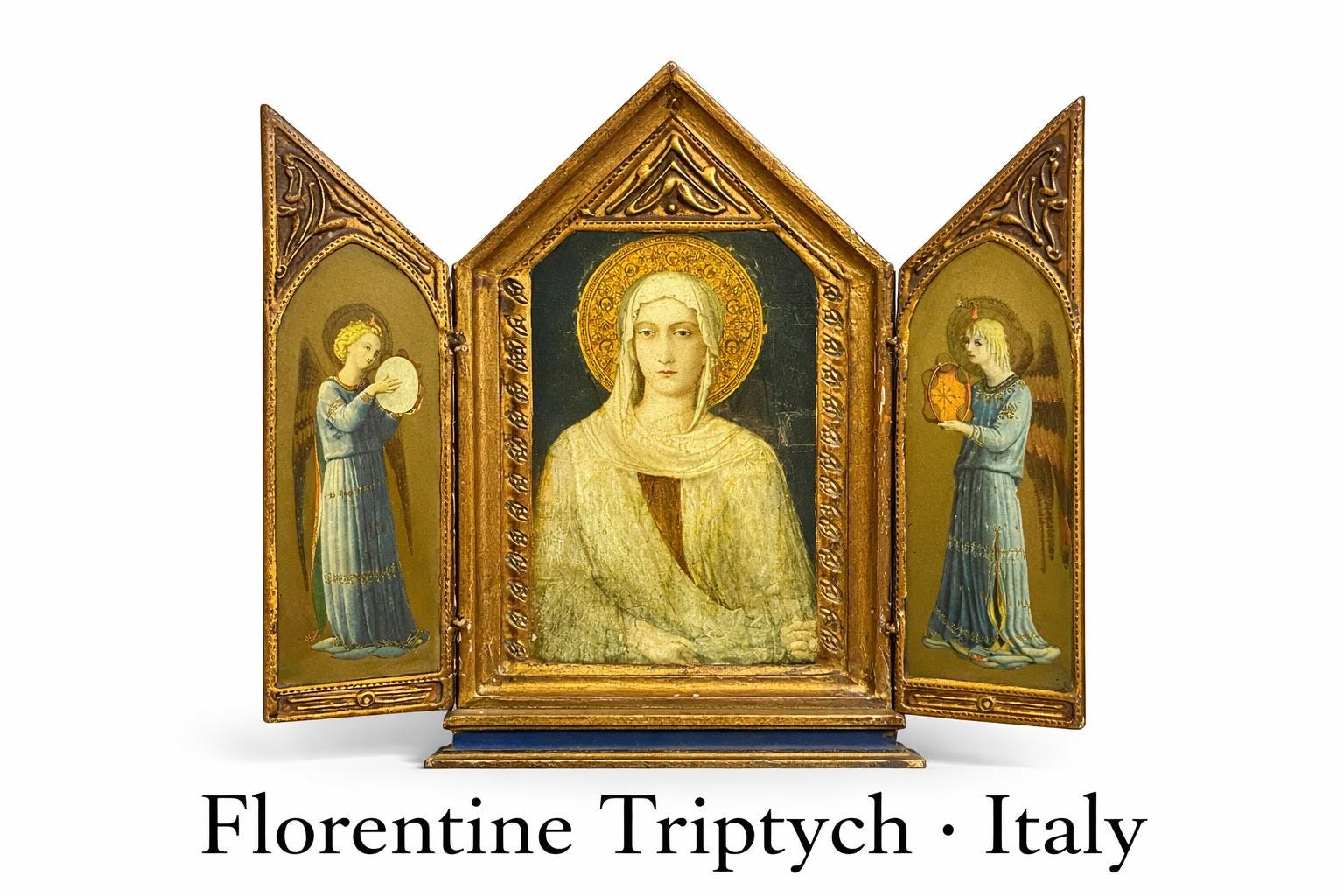 Triptych Madonna - Etsy