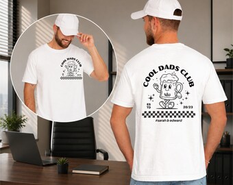 Comfort Colors® Cool Dads Club Shirt, Custom Dad Tshirt with Kids Names, Personalized Dad Tee, Father’s Day Gift Idea For Husband
