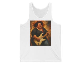Rockin Goddess Tank Top – Unisex Music Lover Concert Graphic Tee