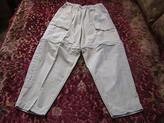 Two in One - DIVIDABLE Cotton Pouched & Zippered Pants Turns