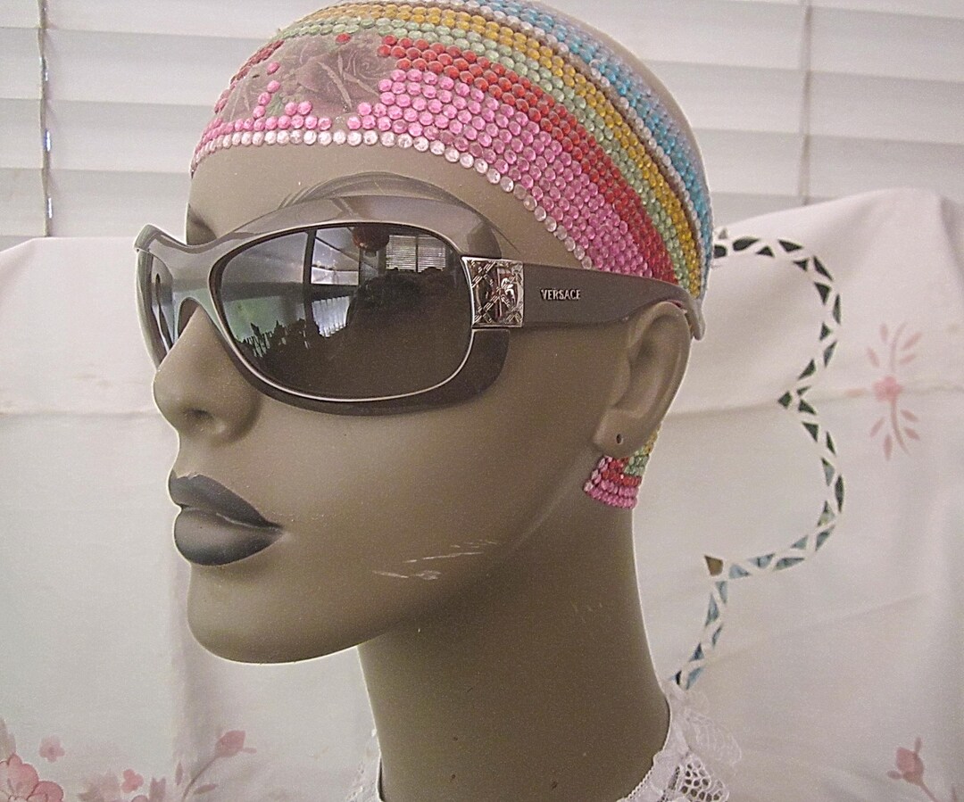 VERSACE - Women Design Beautiful Shiny Brownish-gray Oval  display picture 2