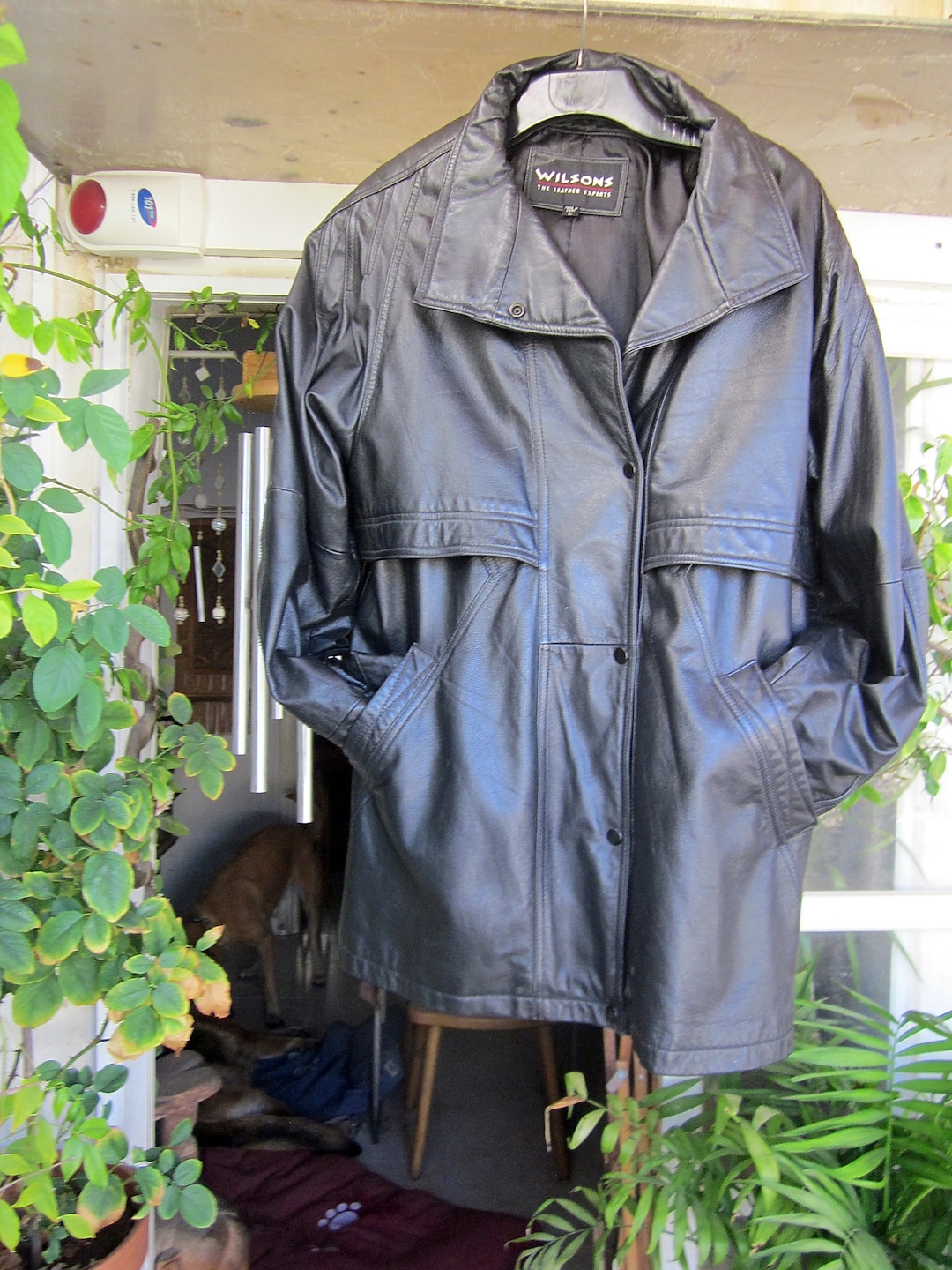 WILSON LEATHER EXPERTS - Unisex Fabulous Genuine Leather Black