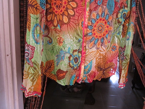 PER UNA - Fabulous Multi Colored Pattern Long Sle… - image 7