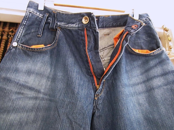 jeans with large front pockets
