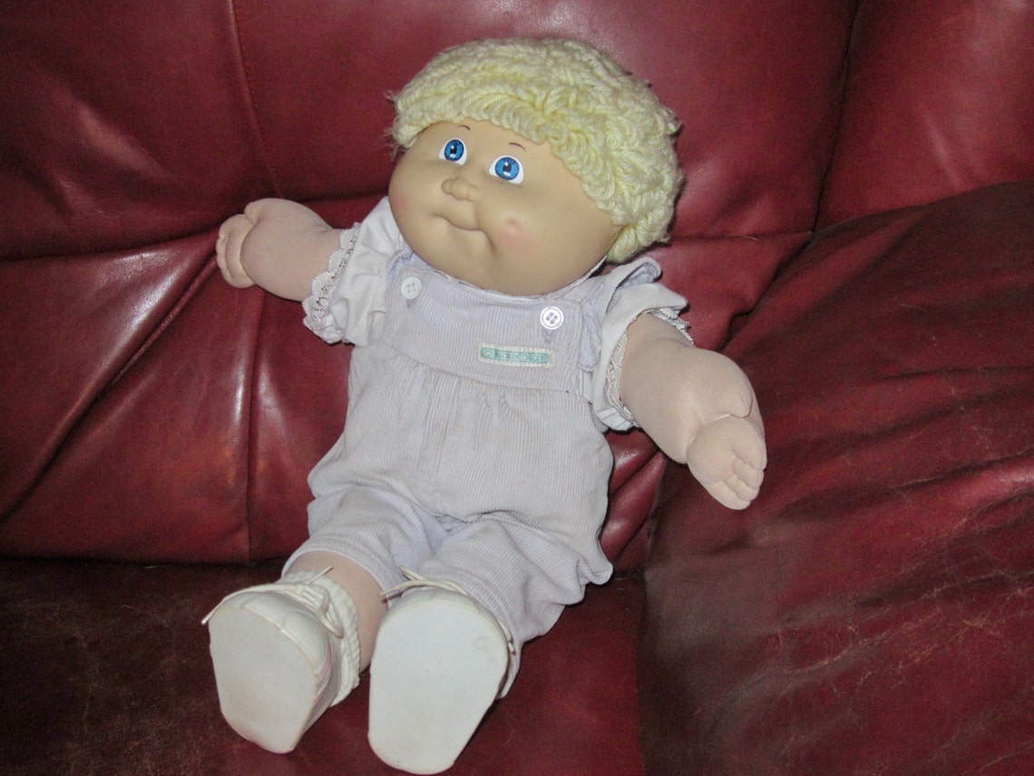 Rare Cabbage Patch Boy Doll ORIGINAL 1978 1982 Etsy