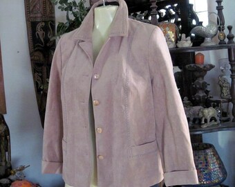 Dusty-Rose Leisure Jacket, Vintage - Medium to Large