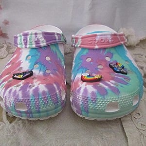 Tie Dye Crocs - Etsy