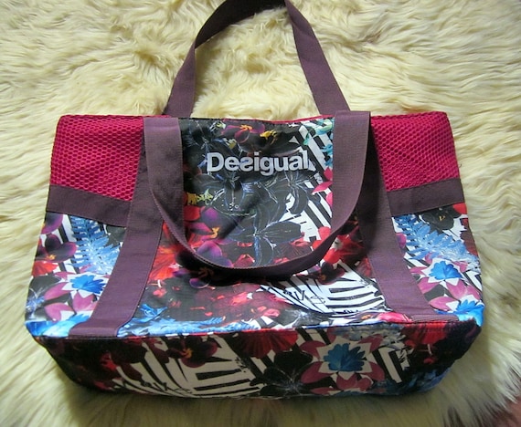 XL patchwork tote bag Women's I Desigual.com