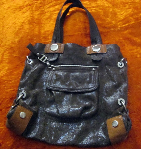 Leather handbag B. Makowsky White in Leather - 25750329