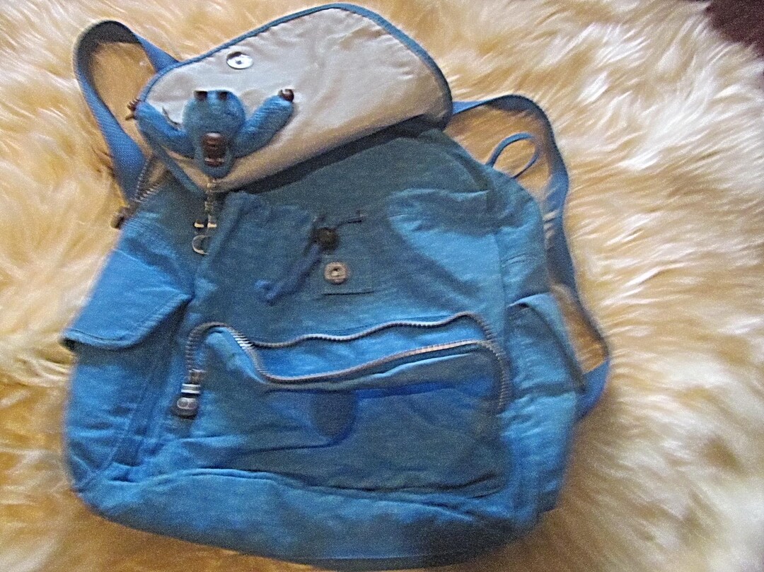 KIPLING – Beautiful Multiple Pockets Roomy Backpack in a Rare Shade of ...