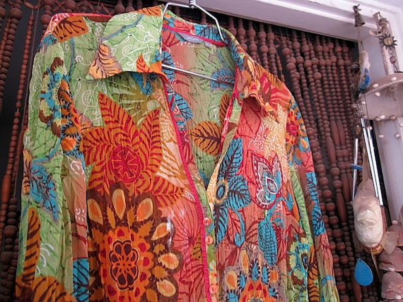 PER UNA - Fabulous Multi Colored Pattern Long Sle… - image 1