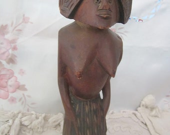 木彫りの女性像 (8) - Etsy 日本