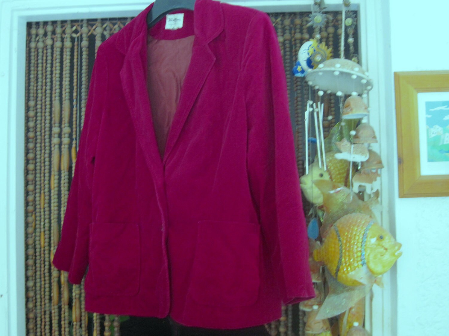 Vintage French Velvet Jacket