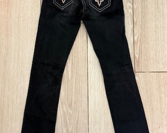 Rock Revival Schwarze Jeans Größe 25