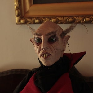 marionette Nosferatu marioneta puppet ooak artdoll títere