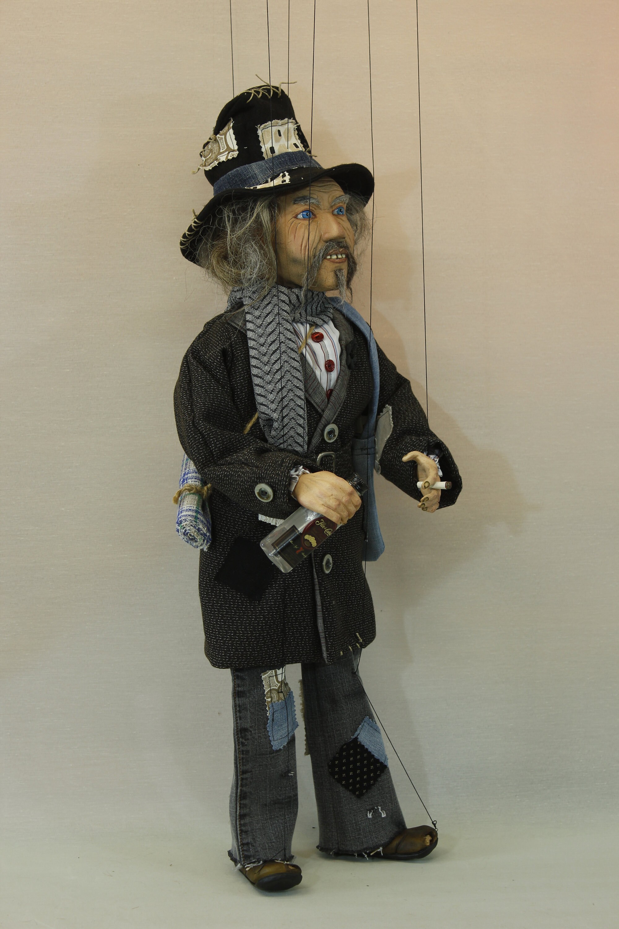 Wanderer puppet ooak artdoll títere Etsy