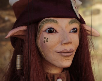 marionette Goblin marioneta puppet ooak artdoll títere
