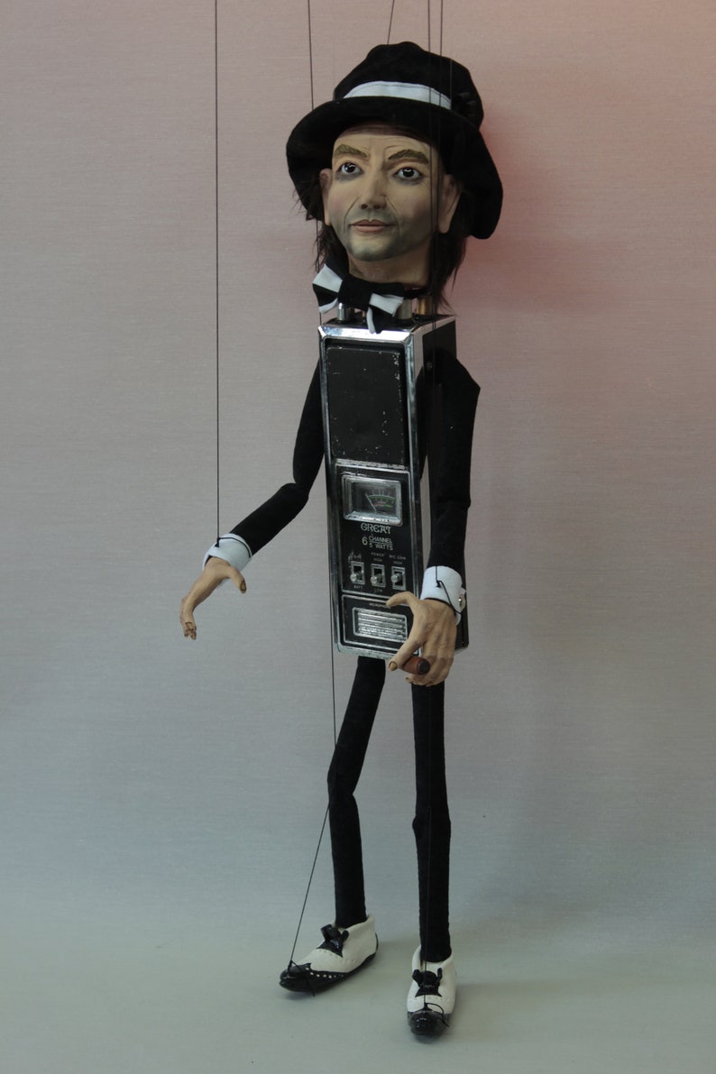 marionette Talkie Animated Objects puppet ooak artdoll títere image 4