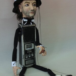 marionette Talkie Animated Objects puppet ooak artdoll títere image 8